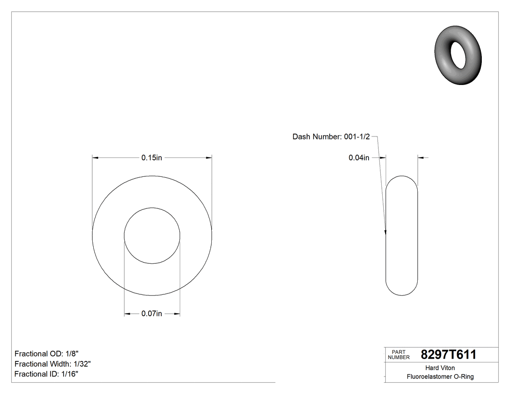 Technical drawing - 8297T611